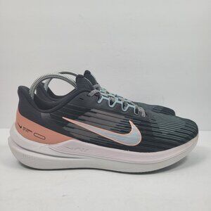 Nike Air Winflo 9 Women's Black Running Shoes DD8686-004 US Size 12